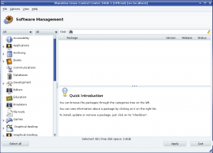 Mandriva Software Installation